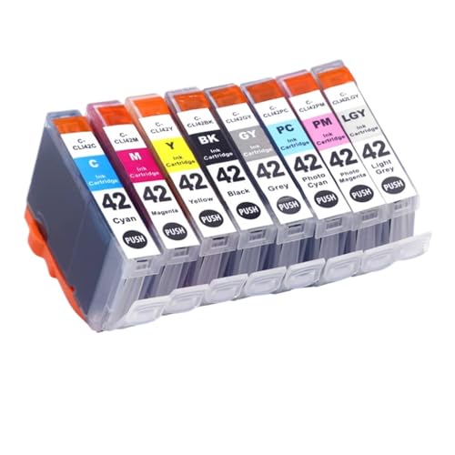 Cartouche CLI-42 compatible avec imprimantes photo jet d'encre Canon Pixma Pro-100S
