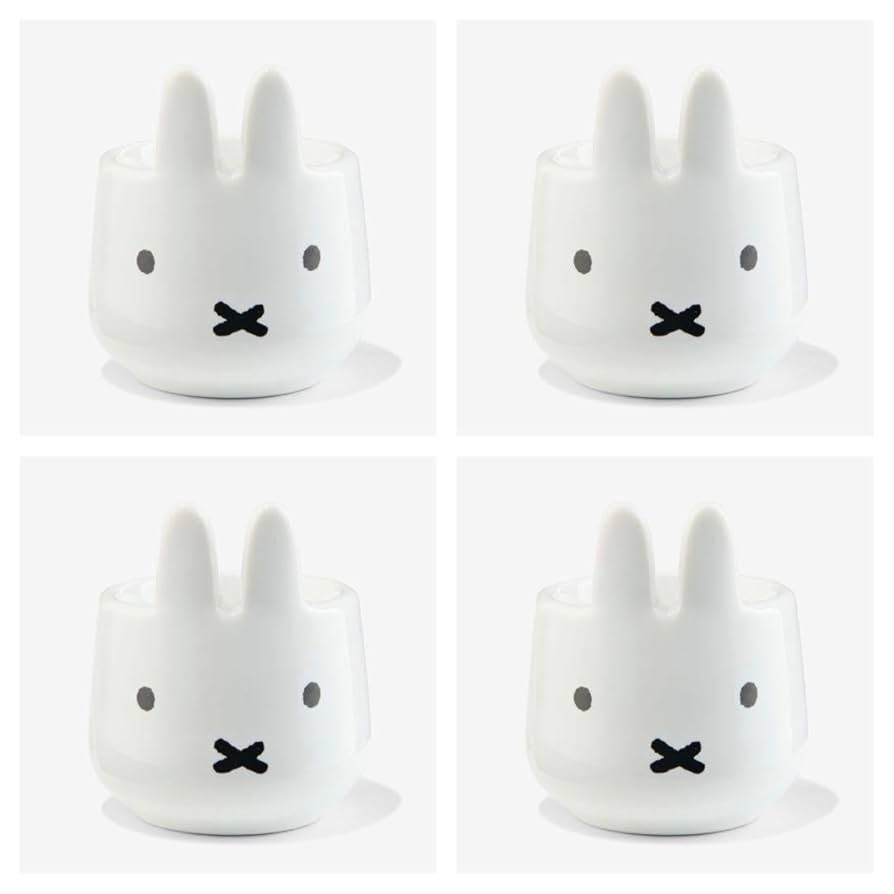 Amazon.co.jp: Miffy Egg Stand Easter Egg Cup Set of 4 : Home