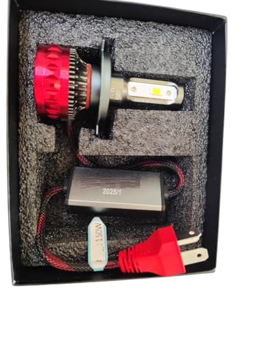Image of H4 /9003 /HB2 LED Headlight Bulbs Universal Led Headlight Bulb H4 Fitting 150 WATT Each Headlight AC /DC Bulbs (White) Hi /Low Beam, 3 Pin Connector With Cooling Fan For All H4 Car (AR ZR 300WATT)