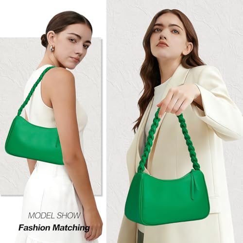 Bolso de hombro de cuero para mujer, hobo y clutch mini miniatura 2