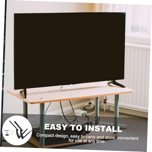 Support TV réglable hauteur pied de table jojofuny pour éviter les reflets