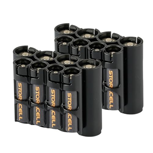 Rangement piles AA AAA Storacell pour éviter les courts-circuits