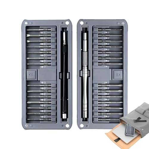 Fruusv - Computer Repair Screwdriver Kit, Precision Screwdriver Kit, Multi-Function Repair Tools, Ratchet Screwdriver Tool Set, Electronics Repair Screwdrivers, 30 In 1 Tool Set, Hardware Repair Kit,