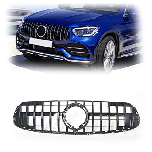 Grille de Pare-Chocs Benz GLC W253 2020 Calandre GT Abs Premium Noir Brillant