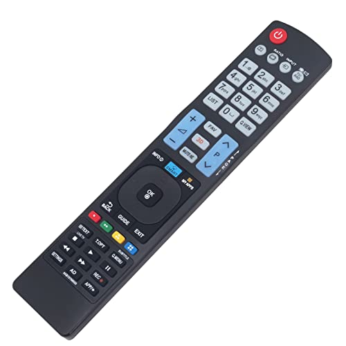 ALLIMITY Reemplazo de Mando a Distancia adaptar por LG LED TV 42LA740S 47LA620S 47LA640S 47LA6600S-ZA 47LA740S 50LA620S 50PH660S 50PH670S 55LA660S 55LA740S 60LA620S 60PH670S 55LA620S 55LA640S AN-CR400