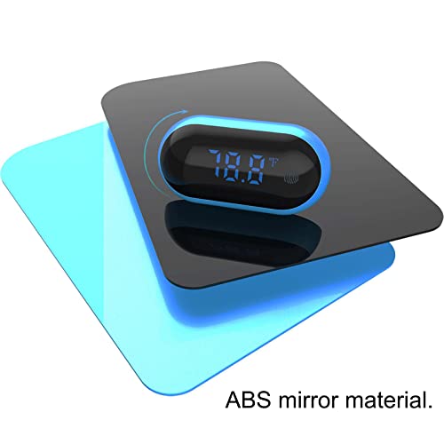 Carefree Fish Aquarium Mini Led Digital Thermometer Wireless Replaceable Battery For Fish Tank （If The Heater Is Used It Will Have Different Errors When Installed In Different Positions） #TOP3
