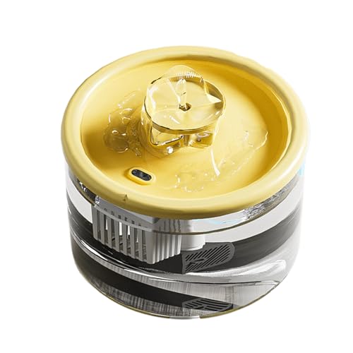 Dispensador de agua para gatos – Capacidad 1500 ml Fuente antigoteo, antiderrames para perros, para mascotas, casa, interior, exterior, vacaciones diarias