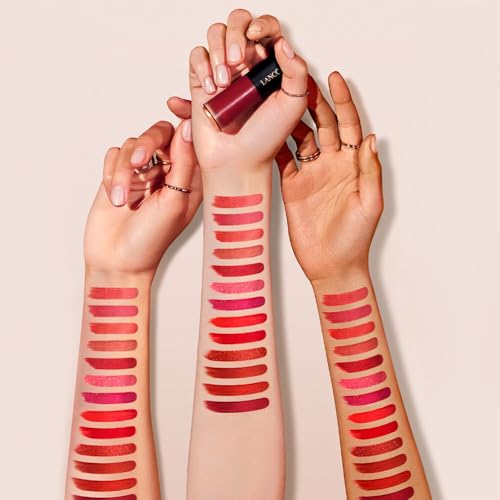 Batom Líquido Semi-Matte Lancôme L’Absolue Rouge Drama Ink 888