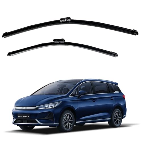 Image of Oshotto Frameless (O.E.M Type) Wiper Blades Compatible with BYD EMA X7 (26 inch / 14 inch)