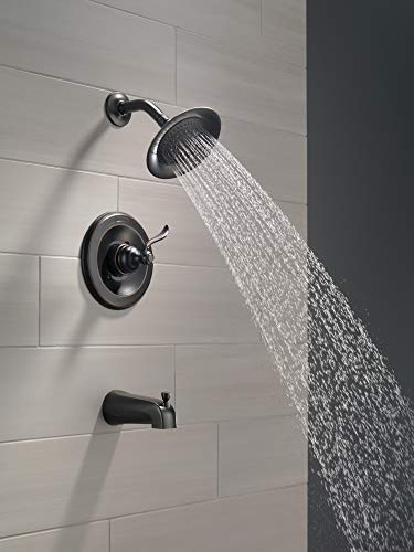 Delta Faucet Windemere Single-Function Tub And Shower Trim Kit With Single-Spray Shower Head, Oil Rubbed Bronze Bt14496-Ob (Valve Not Included) #TOP1