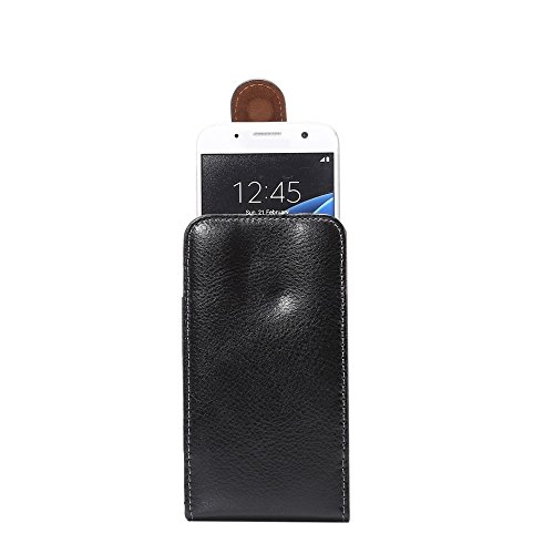 Étui magnétique rotatif 360 en cuir véritable compatible VERYKOOL SL5000 Quantum