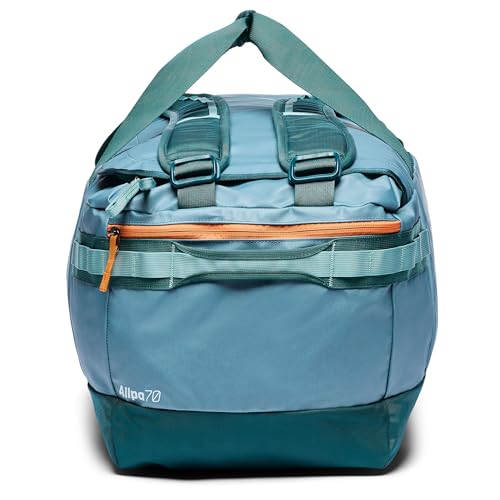 Image of Cotopaxi Allpa Getaway 70 L Duffel, Blue Spruce and Abyss, One Size