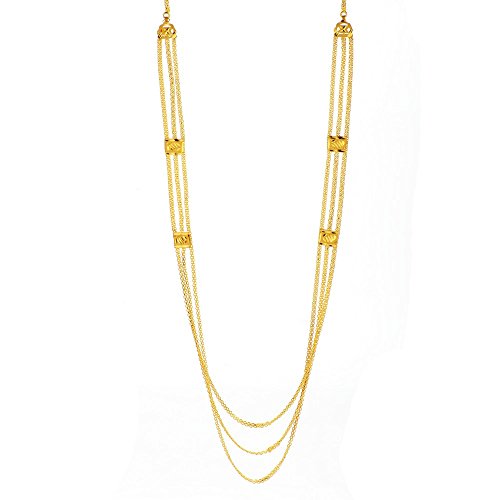 Sons Gold Formed Multi Layered Necklace 