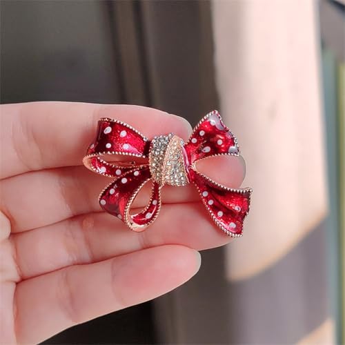 Image of 2pcs Anime Cat Brooch Pins For Women Enamel Pins for Backpacks Clothing Jackets Hats Cat Decoration Lady Gifts (knot+knot)