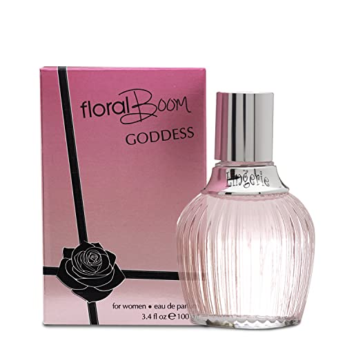Floral Boom Goddess Womens Perfume | Inspired by flower bomb perfume for woman | Eau de Parfum Natural Spray | Classic Warm Floral Scents of Osmanthus, Orange Blossom, Gun Powder Accord | 100 ML 3.4 Fl Oz
