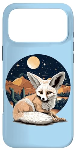 Mens Womens Kids Cute Night Desert Animal Lover Fennec Fox �X�}�z�P�[�X iPhone 17 Pro Max �p