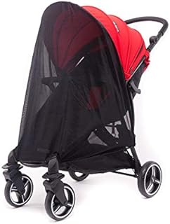 Baby Monsters Mosquitera para Silla de Paseo Phoenix - Protección Contra Mosquitos, Color Negro