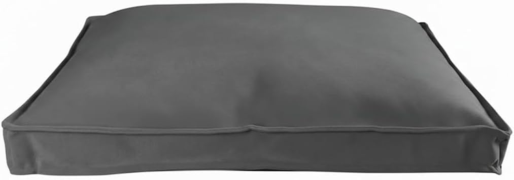 Premium Kedi Köpek Yatağı - 50X70 Fermuarlı Yıkanabilir Minder, Gri