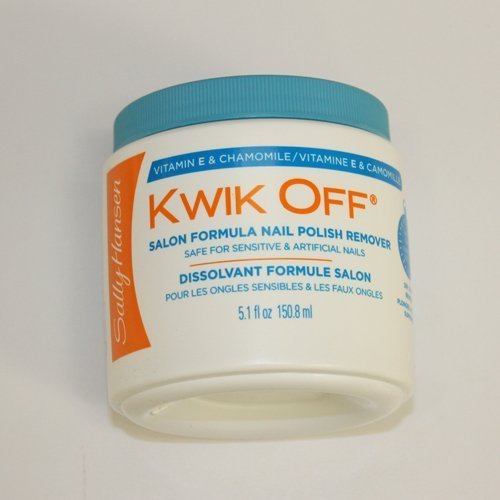 Sally Hansen Kwik Off Nail Color Remover, Salon Formula - 5.1 oz - 2 pk