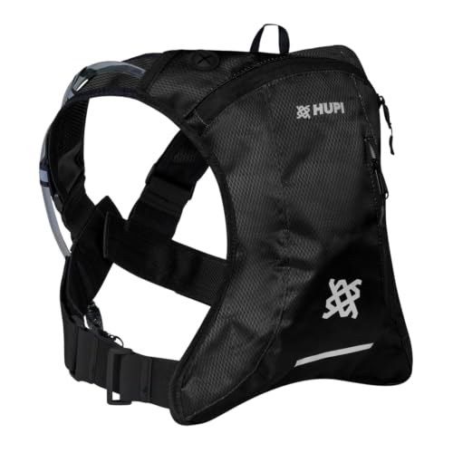 Mochila de Hidratação Hupi Huwe Evo Preto com Refil, Cor: Preto