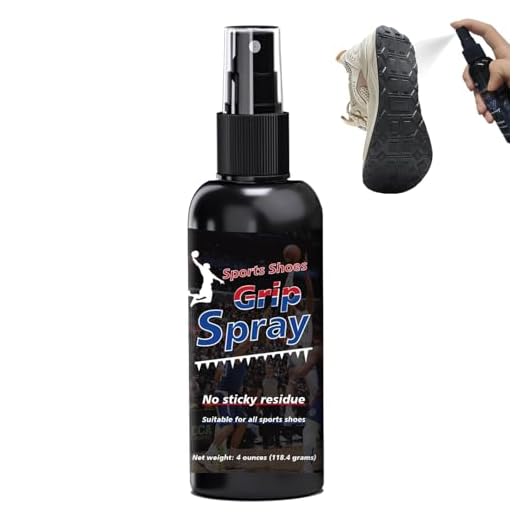 DINGSEN Sport Grip Spray, Antirutsch Spray für Schuhe für Basketballschuhe Griffspray für die Unterseite von Basketballschuhen zur Verbesserung der Sohlenhaftung(4oz)