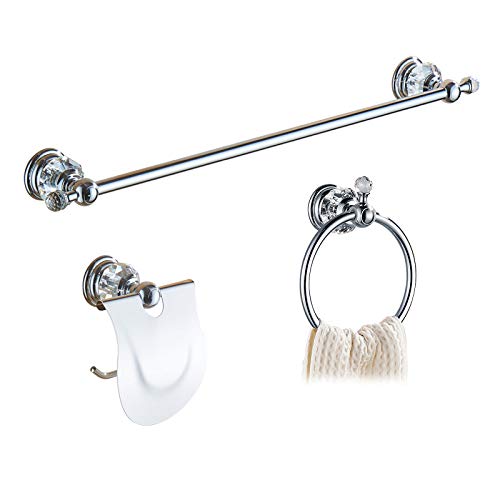 Matériel de salle de bain en cristal anti-rouille durable - 2