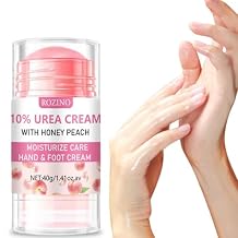 Peach Hand and Foot Cream Stick, Nourishing Foot Balm Moisturizer with Honey Hydrates and Repairs Dry Cracked Feet Hand & Nail Rough Heels and Soothing Skin Care for Women and Men - 1.41oz