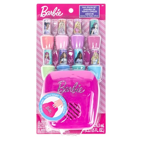 Barbie -Townley Girl Juego de esmalte de uñas seguro a base de...