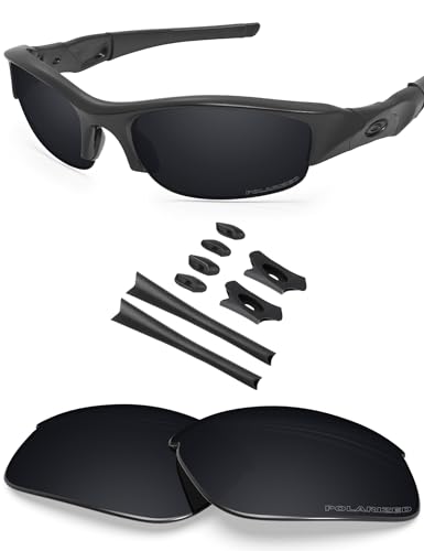 Image of BLAZERBUCK Replacement Lenses & Sock Kit for Oakley Flak Jacket OO9008 Sunglass