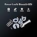 Door Lock Repair Kit, Front Left Right Door Lock Cylinder Repair Kit for E46 3 Series 323c 325i 325c 328i 330i 330c 330ci 1998-2005