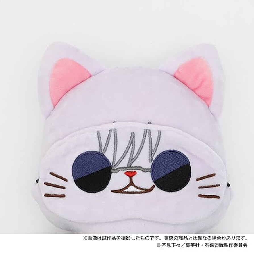 EAKI 呪術廻戦 懐玉・玉折 CAT EAR PLUSHIE 正規品 五条悟 呪術廻戦猫耳ぬいぐるみCAT EAR PLUSHIE 海外製 懐玉玉折 五条悟