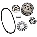 743+842 Gy6-150cc clutch CVT set include clutch Assembly and Variator Assembly with 743+842 belt, fit for GY6 125cc And 150cc 4-Stroke Engine Scooter ATV