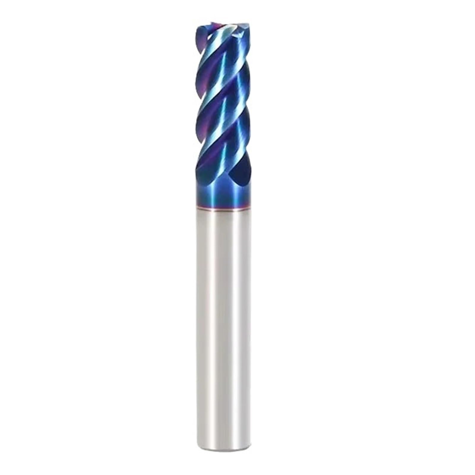 1pc HRC65 frez trzpieniowy z węglików spiekanych 4 ostrza powłoka stopowa narzędzie tnące ze stali wolframowej CNC 1-20mm(D6x6Dx45x150L)