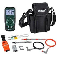 Extech EX505A Heavy Duty True RMS Multimeter 6000 Count