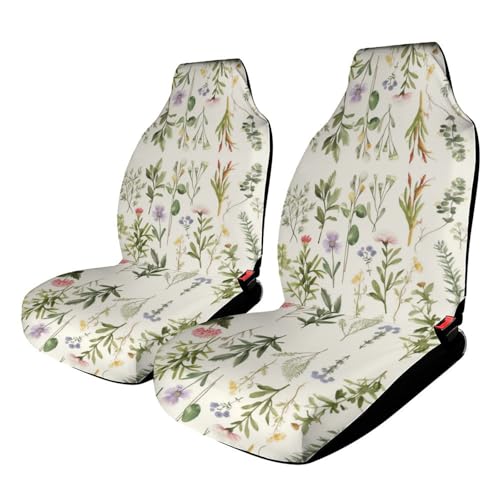 Housse de siège auto universelle fleurs aquarelle pour des voyages en famille sereins