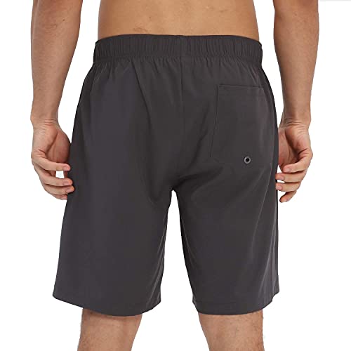 Image of HOdo Mens Swim Trunks with Mesh Liner 9 inch Quick Dry Swim Shorts Bathing Suits for Men Swimwear Board Shorts wiht Pockets