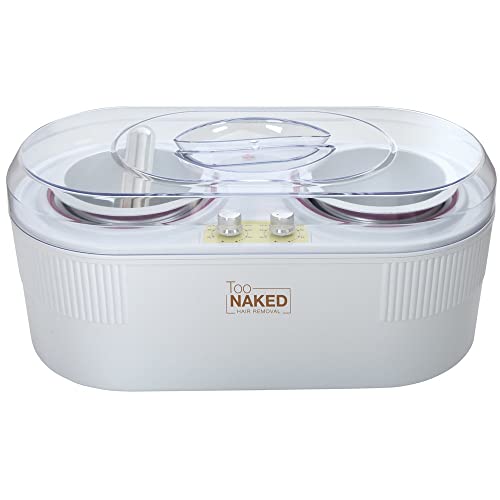 Chauffe-cire double de qualité supérieure Too Naked pour une épilation parfaite