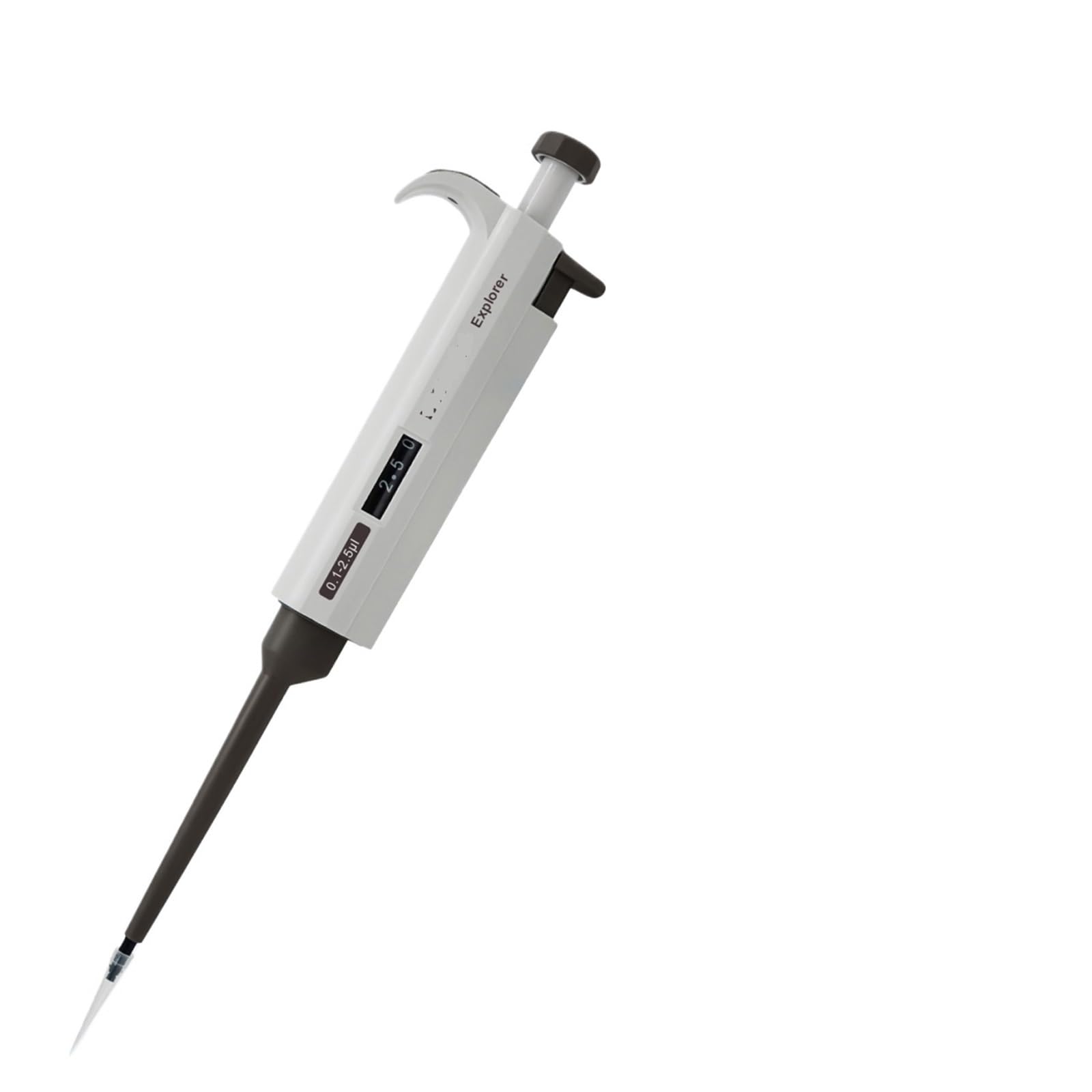 Laborpipette, einstellbare digitale Einkanal-Mikropipette, hochpräzise Pipette mit variablem Volumen, Laborausrüstung(20-200ul)