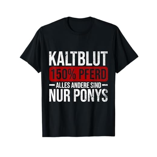 Kaltblut Pferd T-Shirt