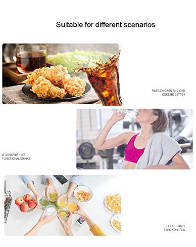 Ice Maker Machine Counter Top Home, ICS Cube Maker Silent Easy Operation15Kg EIS in 24 Stunden, für Kitchen Home… – Bild 8