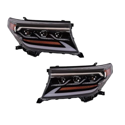 Phares LED compatible Toyota Land Cruiser 2007-2015 bloc optique avant
