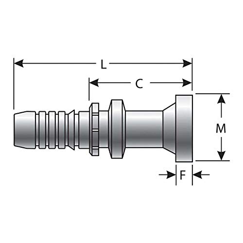 Image of Gates G20300-2020 Code 61 O-Ring Flange GlobalSpiral Coupling