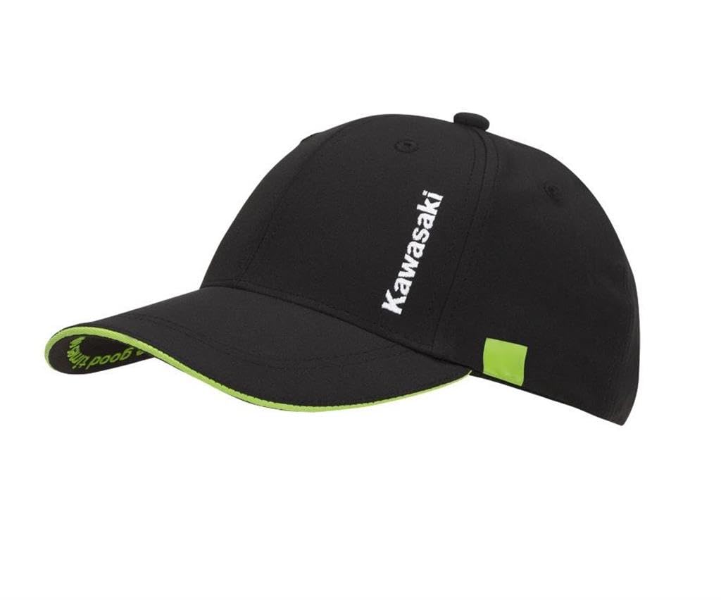 Kawasaki Sports Cap Base Cap czapka czarna zielona