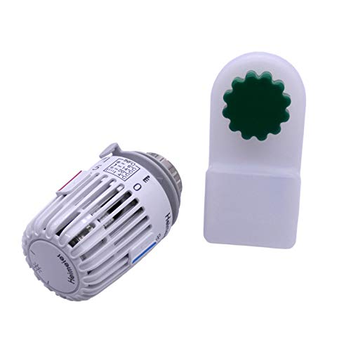 Preisvergleich Produktbild IMI Heimeier Thermostat-Kopf 7000-00.500 mit Nullstellung mit praktischer Heizkörperentlüftungsbox by kör4u (1)