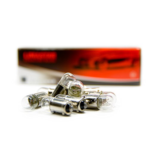 20 bombillas T2W para camiones y autobuses, BA9S T6.5, 2 W, bombilla de 24 V Cover