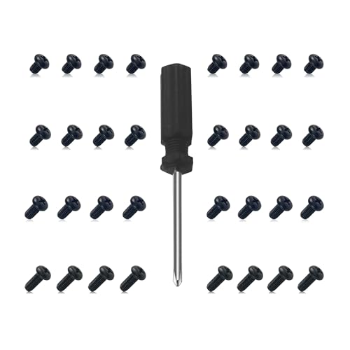 Rear License Plate Screws M5-0.8X6 mm-12mm Compatible with Tesla Model 3 Y and BMW 18-8 Stainless Steel Black Zinc Plated 32 Pack32 Screws in 4 Specifications Including one Screwdriver
