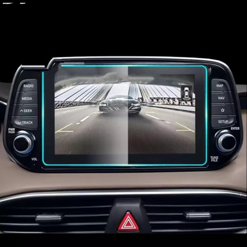 Protection d'écran Hyundai Santa Fe 2018-2020 en verre trempé