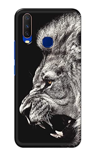 Image of Roaring Lion Hard Back Case Cover for Vivo Y15 / Vivo Y17 / Vivo U10 / Vivo Y12 / Vivo Y11 (6.35 inch) Back Cover -(J5) VNS2225