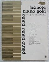 Big Note Piano Gold (Piano Piano Piano) B002SZIIK4 Book Cover
