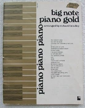 Paperback Big Note Piano Gold (Piano Piano Piano) Book
